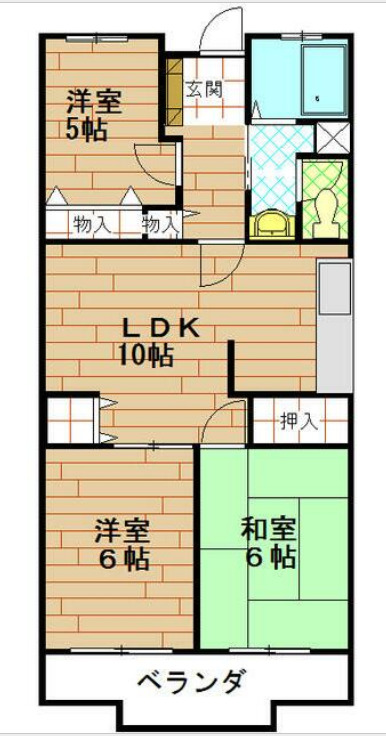 ルミエール?風ヶ浦の間取り