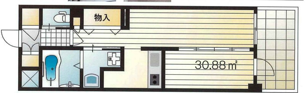 H-スクエア吉祥寺の間取り