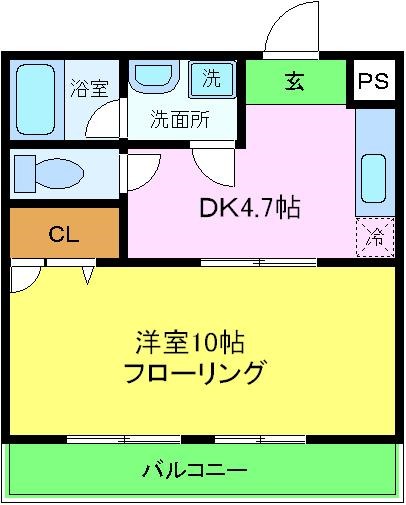 ポポラート 泉の間取り