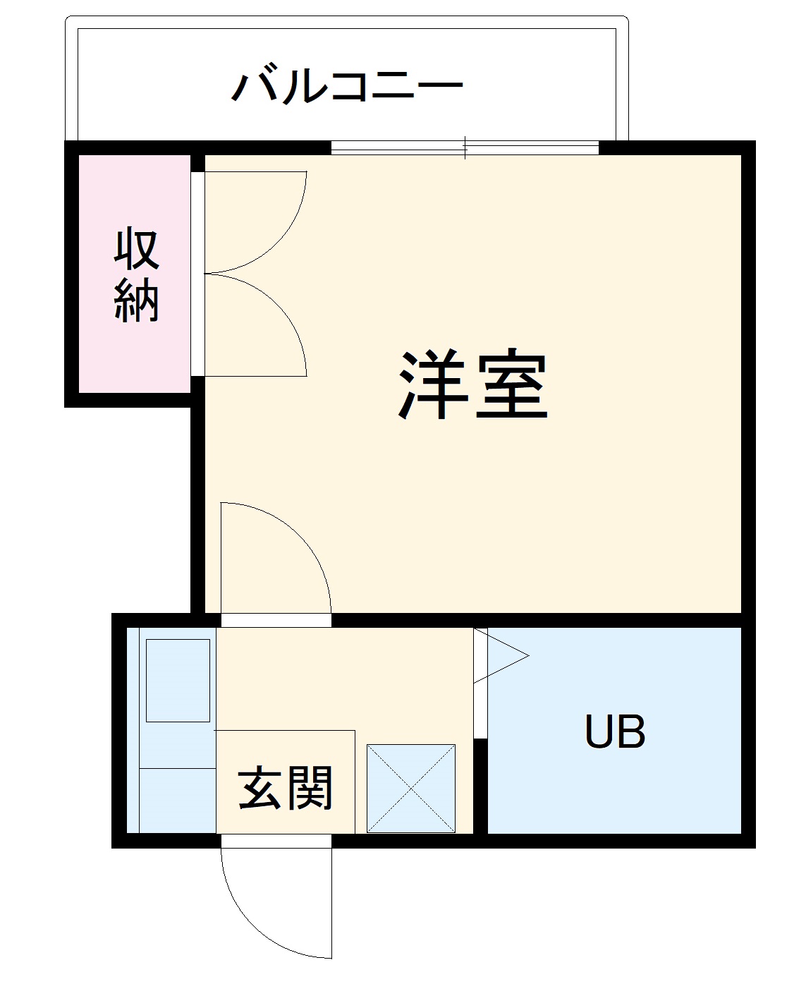 レオパレス花の木の間取り