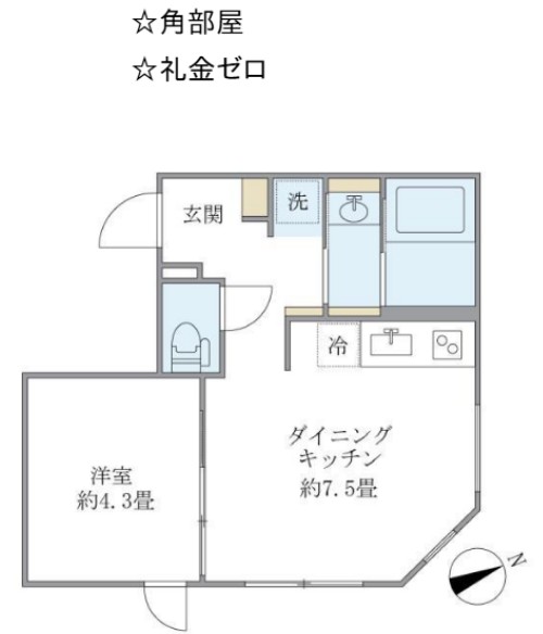 Ｌｉｂｒｅ西荻窪の間取り