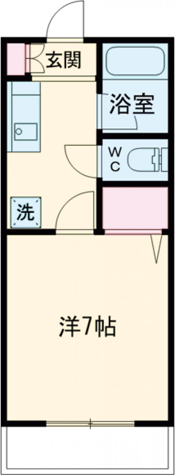 コーポグロリアの間取り