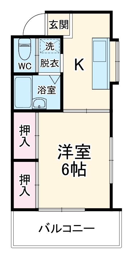 コーポ杉山の間取り