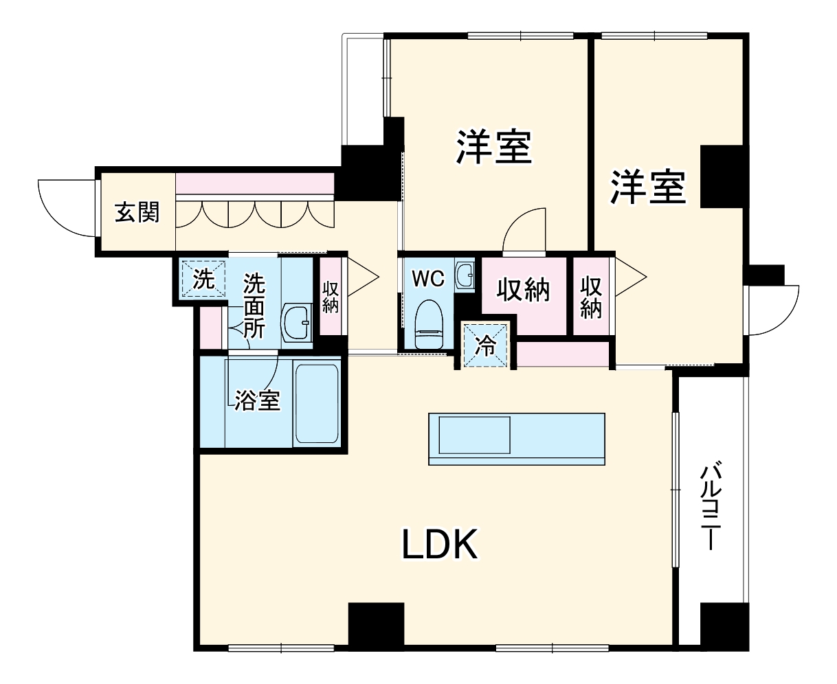 GRANLUXE御所南の間取り