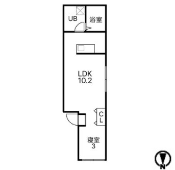 K-PONO ITABASHIの間取り