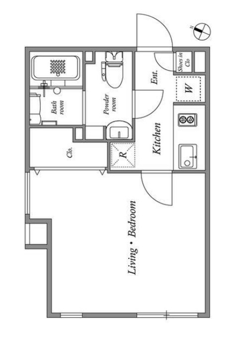 ＰＡＳＥＯ武蔵小山Ⅱの間取り