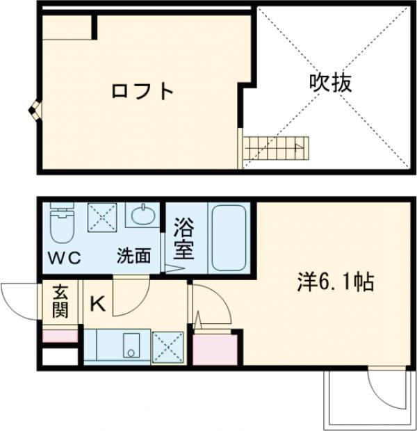 CASAR北千住の間取り