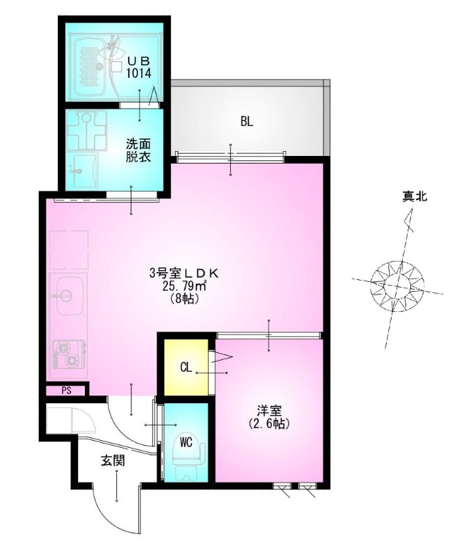 REGALEST祐光の間取り