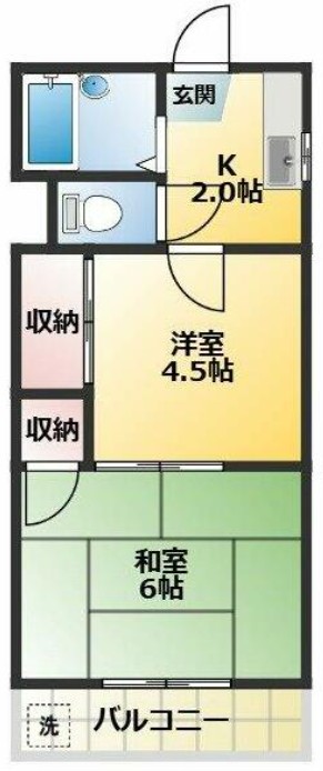 シティシャトレSYの間取り