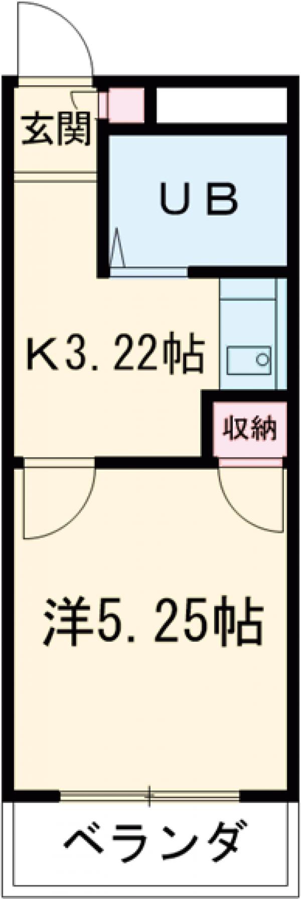 ウイング富塚の間取り