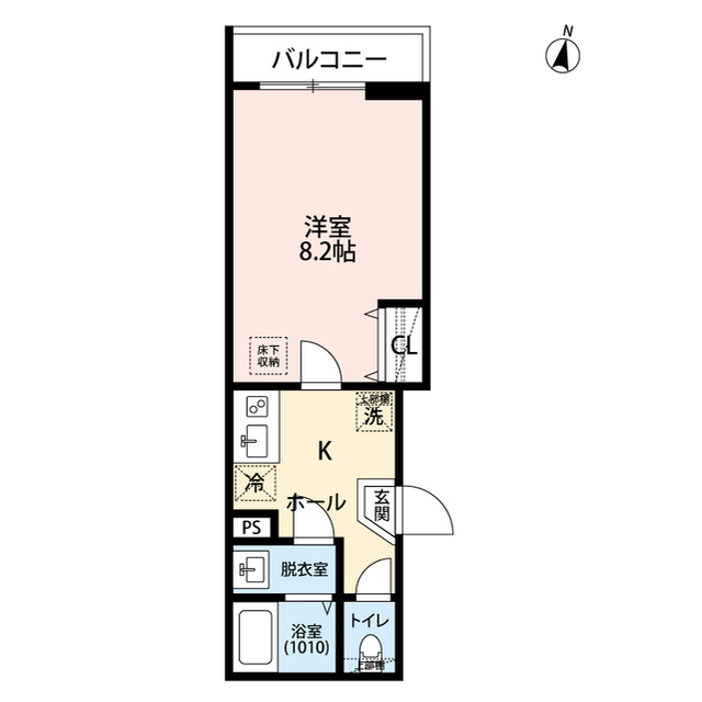 エクセラン柴崎町の間取り