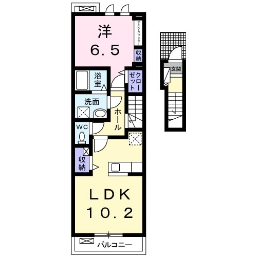 アセットユースⅠの間取り