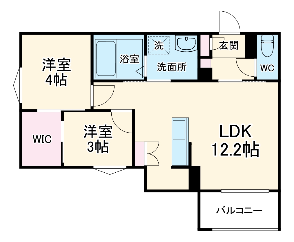 REGALEST ALBAの間取り