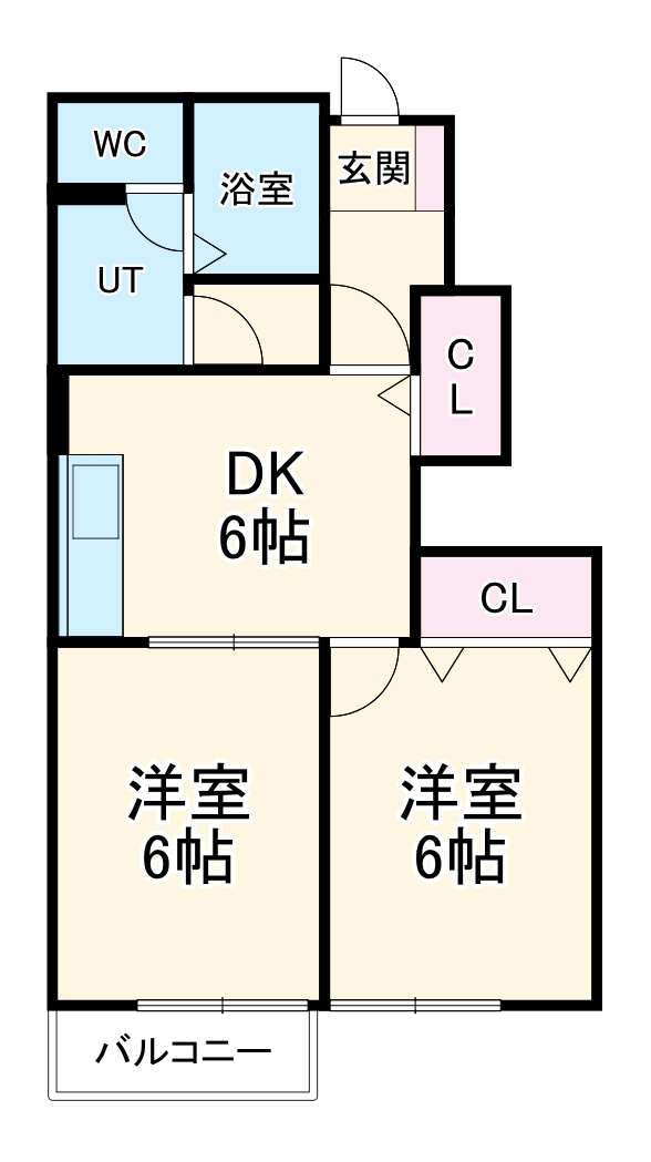 アンテプリマの間取り