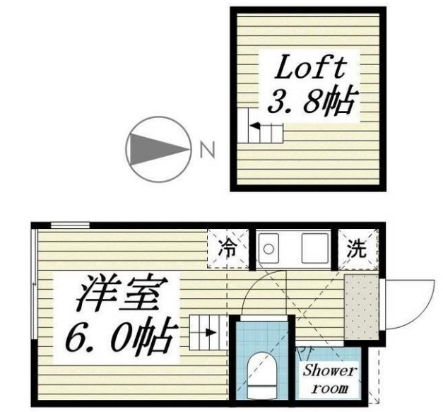 エリアサイワイの間取り
