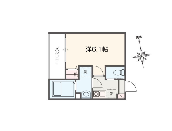 Fiorito六実の間取り