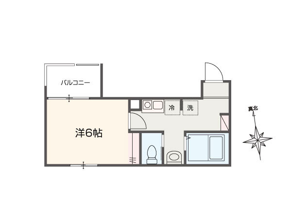 Fiorito六実の間取り