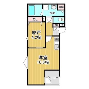 アールグレイコート庄内の間取り