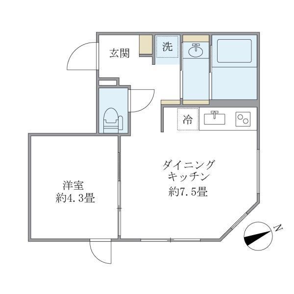 Libre西荻窪の間取り
