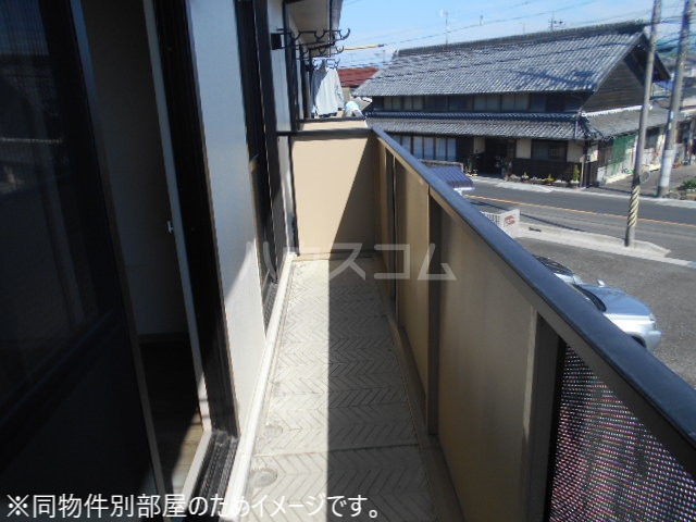 12/24 バルコニー