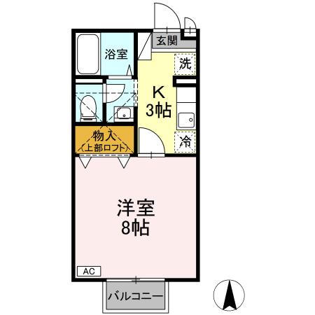 ドルフKⅡの間取り