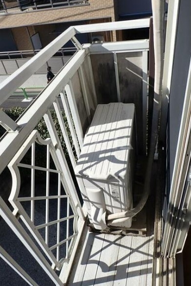 12/24 バルコニー