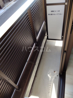 12/25 バルコニー