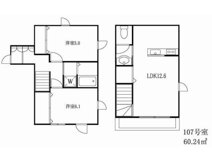 Manoir Imagawaの間取り