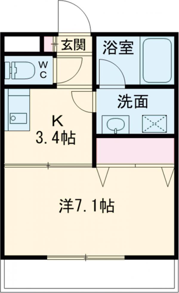 Msクラールの間取り