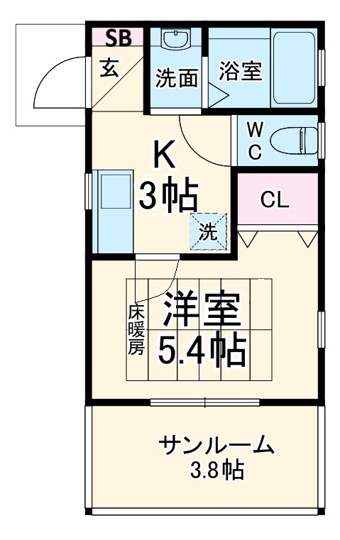 コスモスの間取り