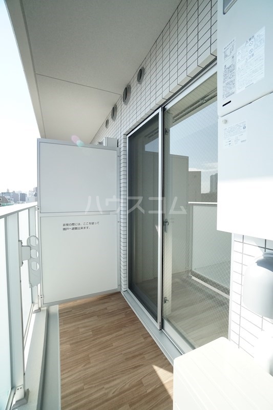 12/25 バルコニー