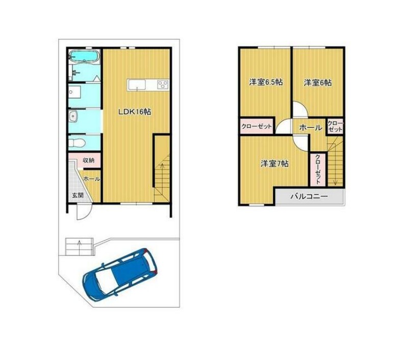 EAST BLOOM2の間取り