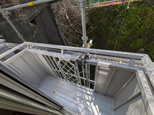 12/28 バルコニー