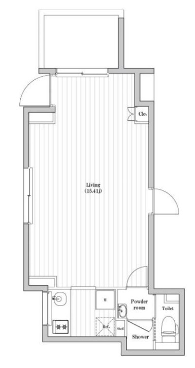 ASTILE四谷の間取り