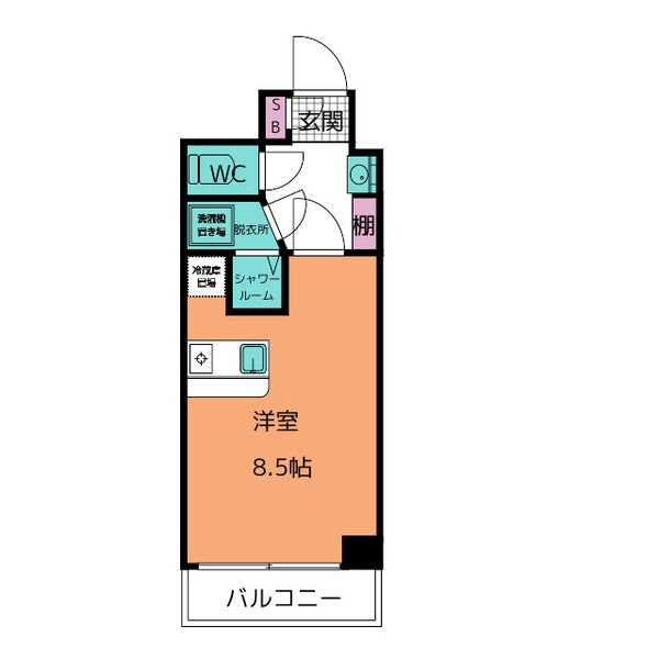Deux mille deuxの間取り