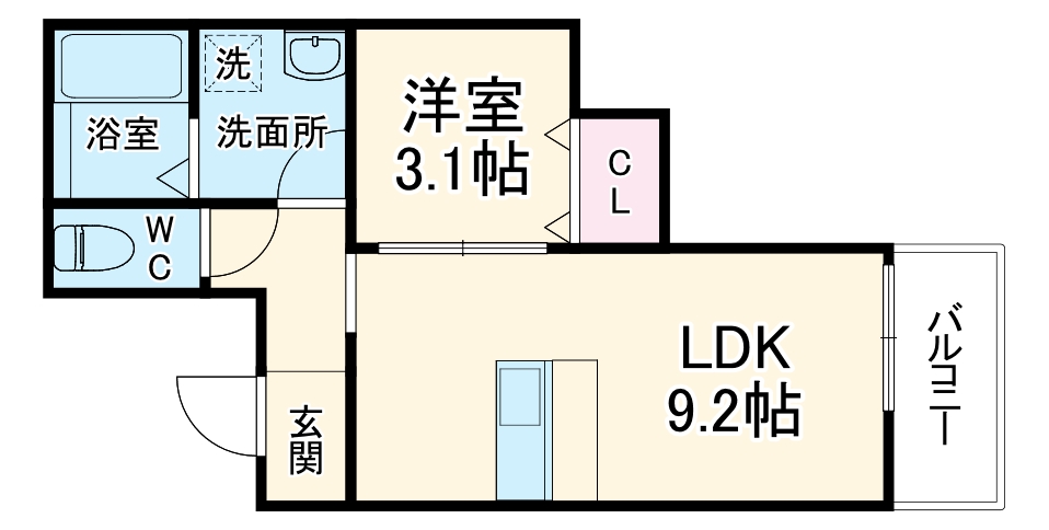 LE COCON 甚目寺Ⅱの間取り