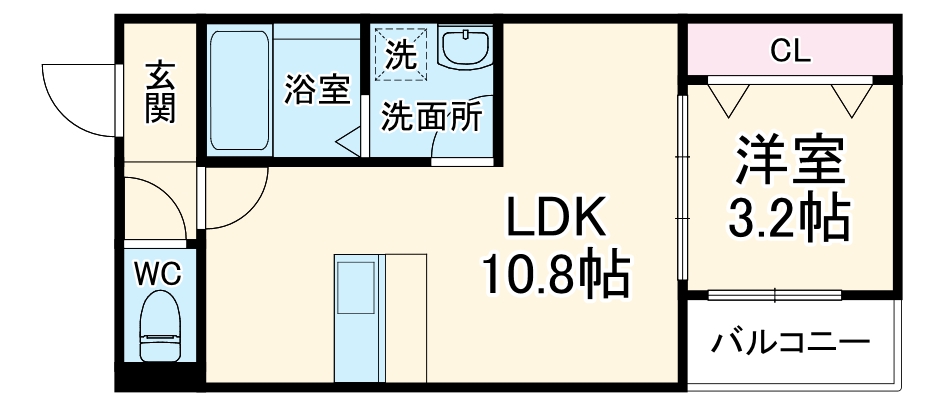 LE COCON 甚目寺Ⅱの間取り