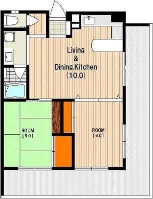 サントリーノ迎賓館の間取り