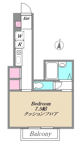 T’sハウスの間取り