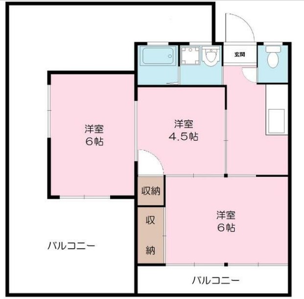 サンロイヤルパレスの間取り