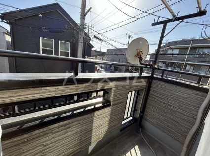 12/24 バルコニー