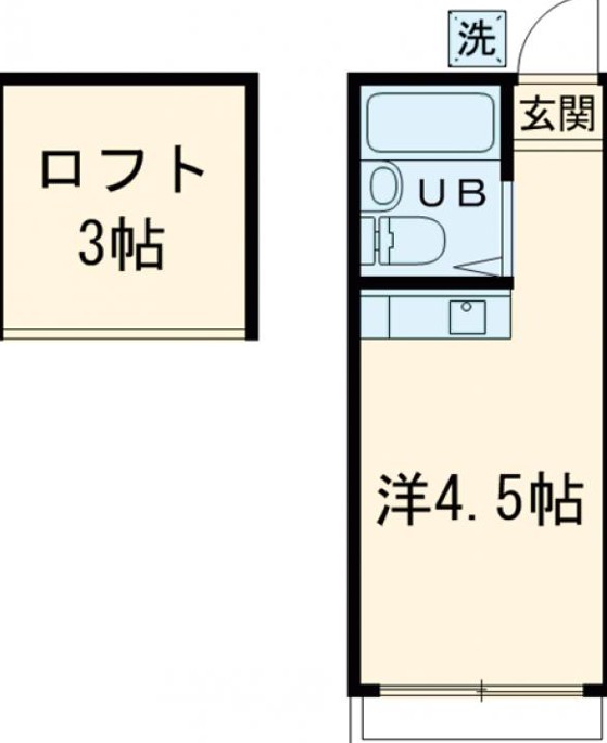 ヴィラ阿佐ヶ谷の間取り