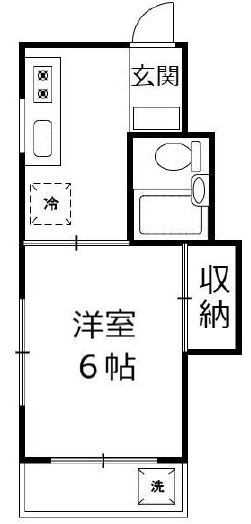 ハイツオークフィールドの間取り