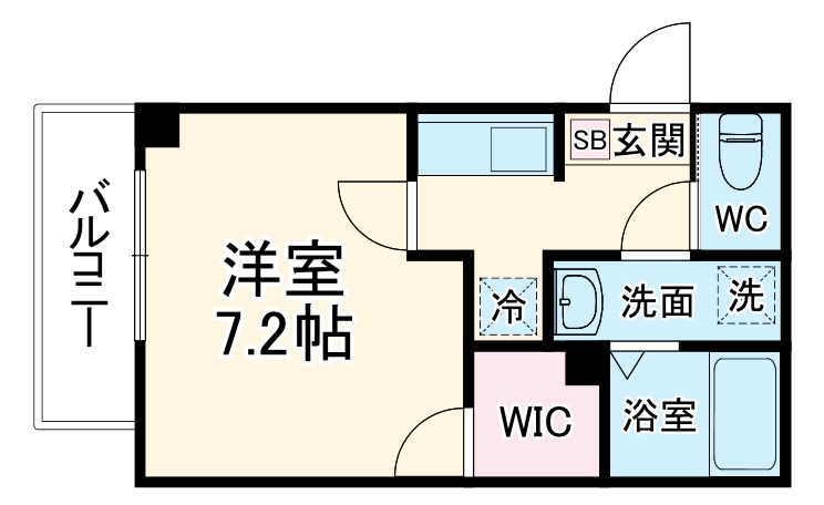 ジーメゾン淵野辺ノースの間取り