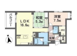 シエル モンティの間取り