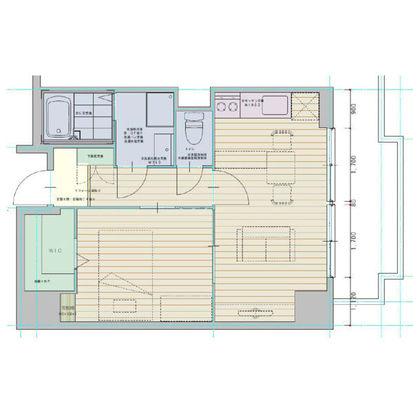 ISM徳川RESIDENCEの間取り