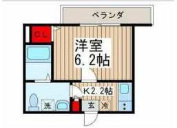 めぞん幕張本郷の間取り