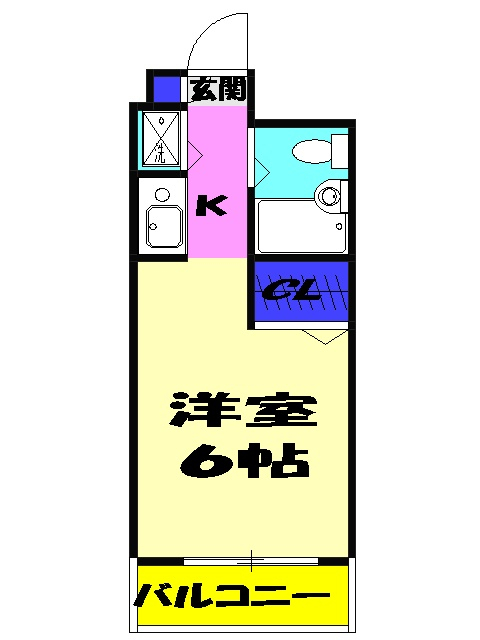 ジョイフル津田沼Ⅲの間取り