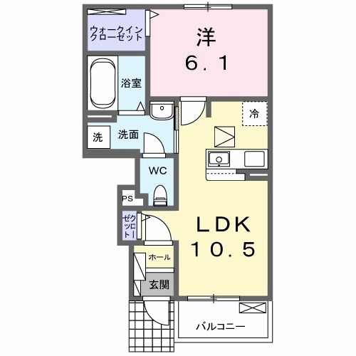 ジュライ・玉泉の間取り