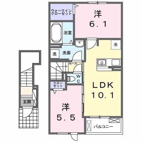 ジュライ・玉泉の間取り